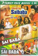 Shirdi Ke Saibaba,Shirdi Wale Saibaba,Shirdi Saibaba(3 Family Pack Movies)